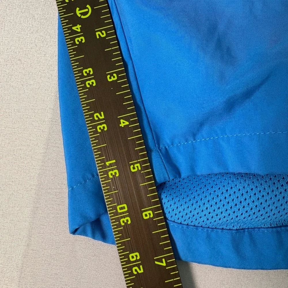 Nike Mens Blue Board Shorts Mesh Lined XL 5 Inch Inseam